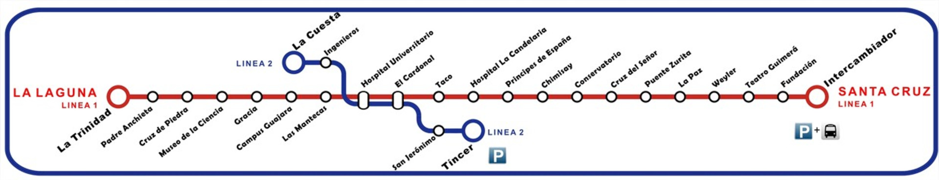 Tramway map